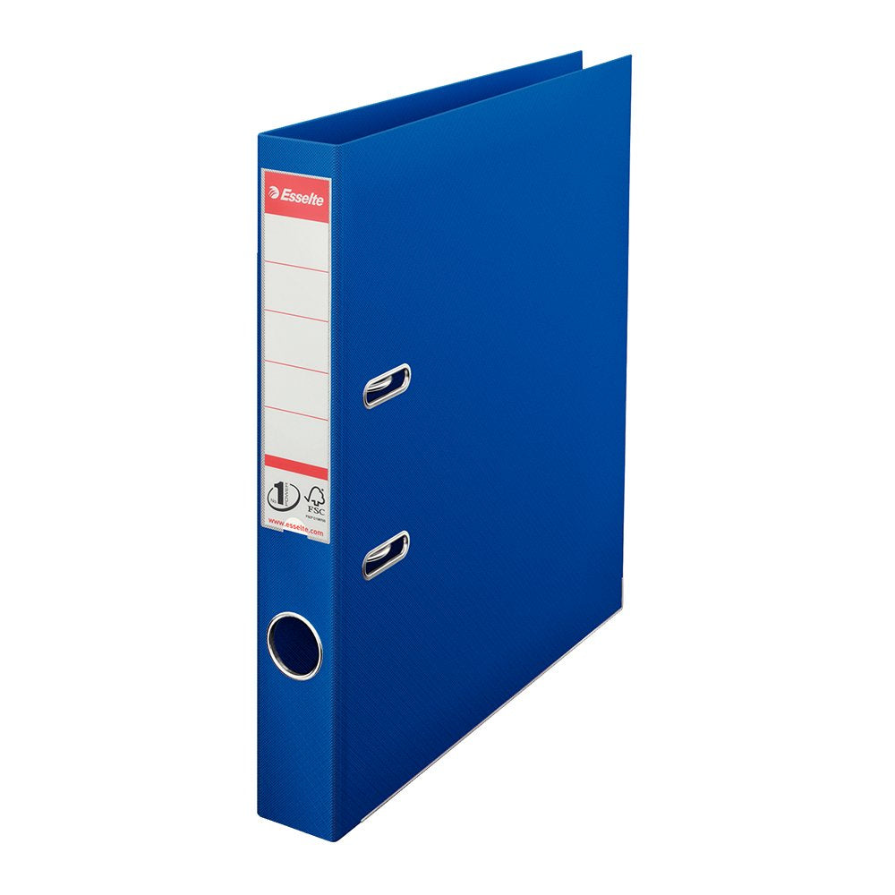 Biblioraft Esselte No.1 Power, PP/PP, A4, 50 mm, albastru Biblioraft Esselte No.1 Power, PP/PP, A4, 50 mm, albastru